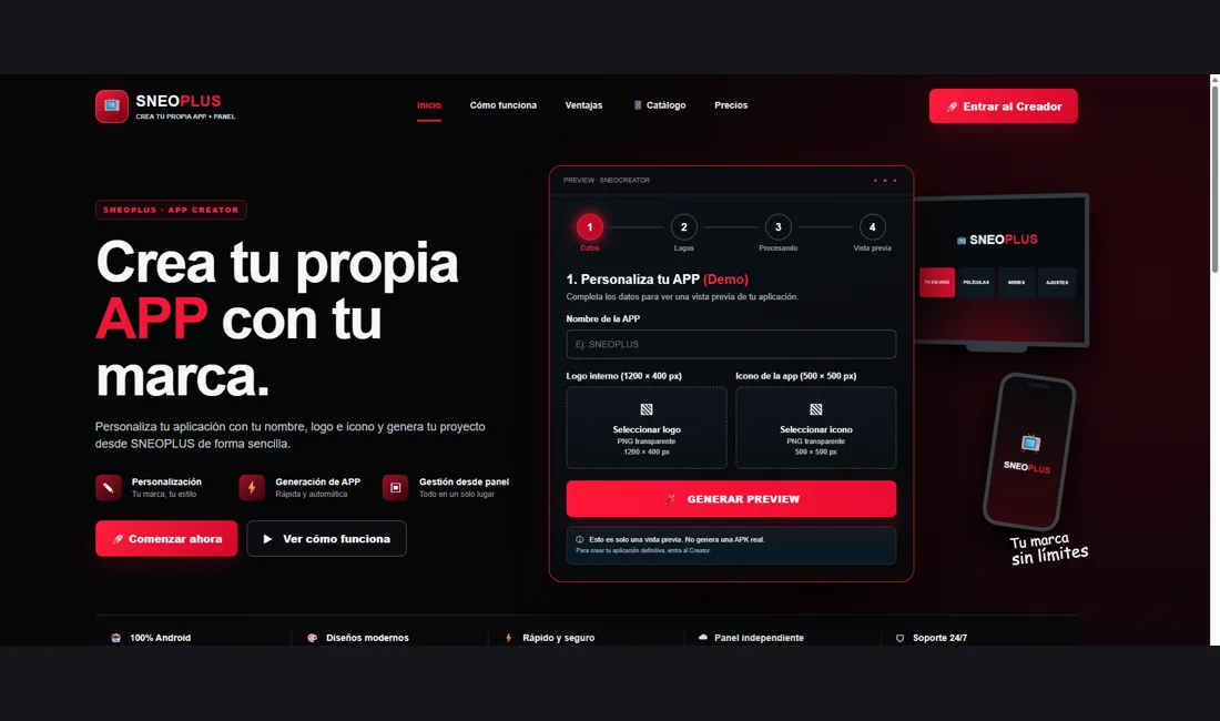 Vista previa de SNEO CREATOR
